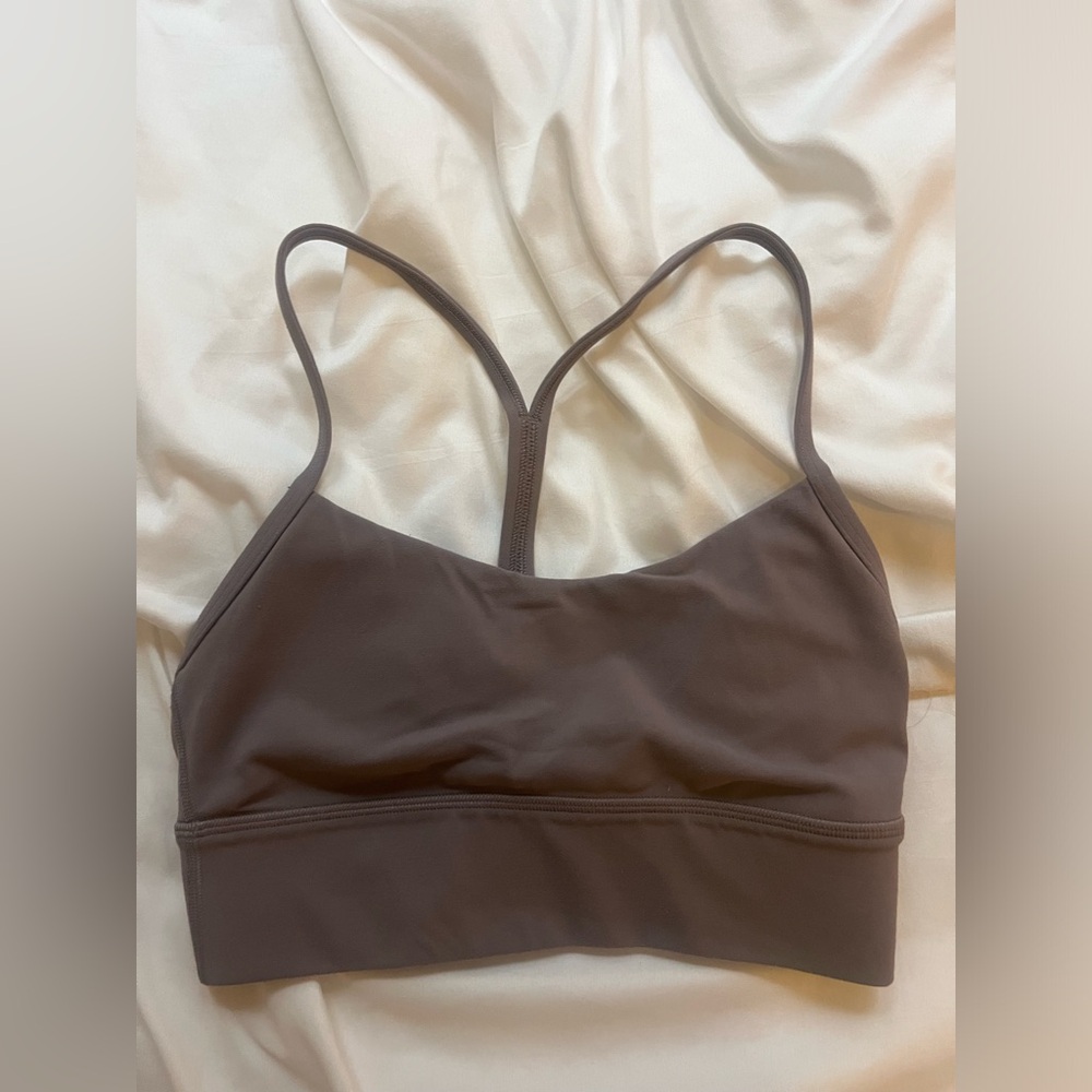Purple Lululemon sports bra